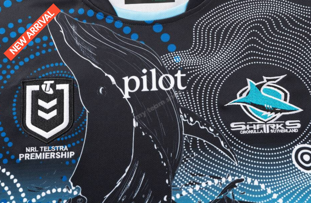 CRONULLA SHARKS 2025 NRL INDIGENOUS JERSEY NRL Replica Jersey