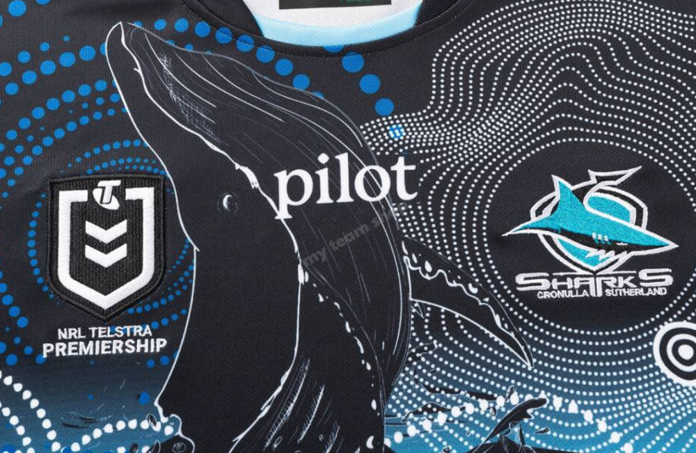 CRONULLA SHARKS 2025 NRL INDIGENOUS JERSEY NRL Replica Jersey