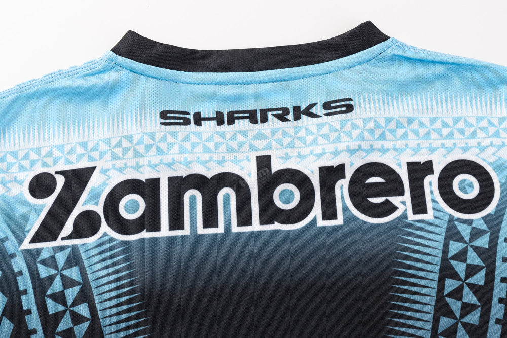 CRONULLA SHARKS 2025 WOMENS NRL PASIFIKA JERSEY NRL Replica Jersey
