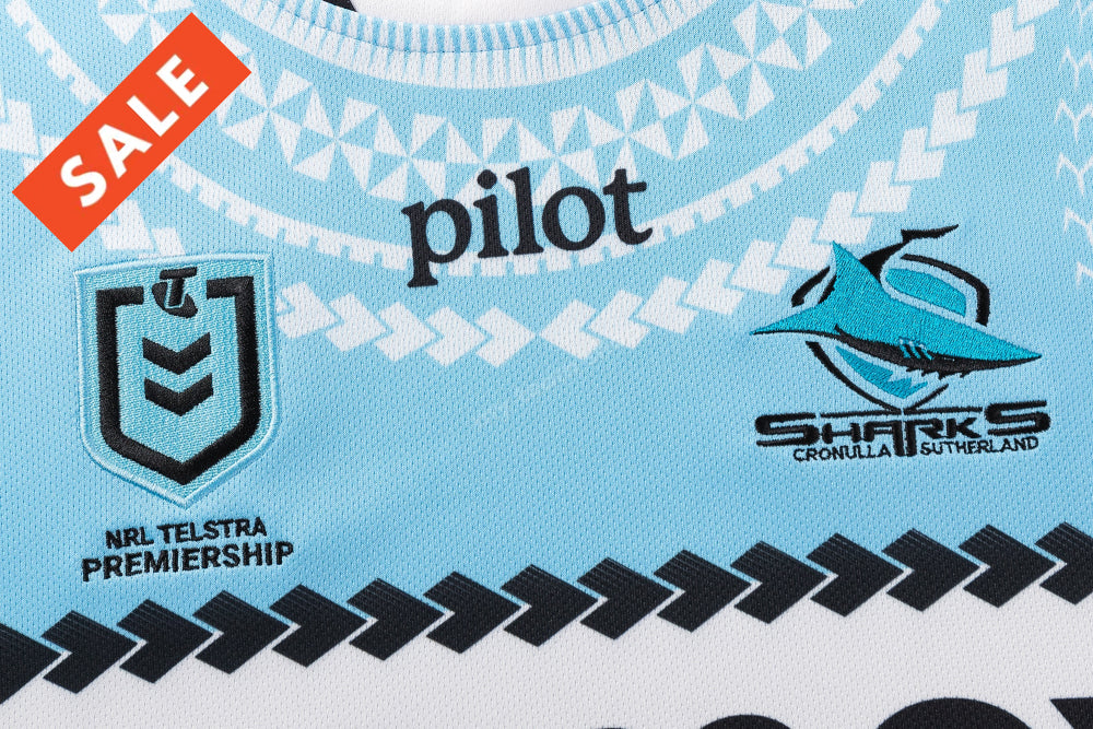 CRONULLA SHARKS 2025 WOMENS NRL PASIFIKA JERSEY NRL Replica Jersey