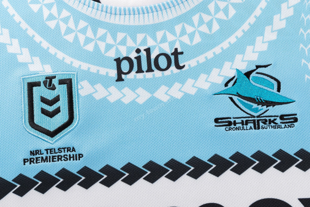 CRONULLA SHARKS 2025 WOMENS NRL PASIFIKA JERSEY NRL Replica Jersey
