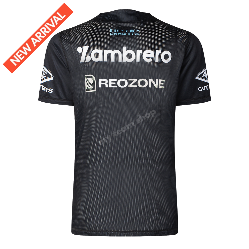 CRONULLA SHARKS 2026 NRL BLACK TRAINING TEE NRL Training Tee
