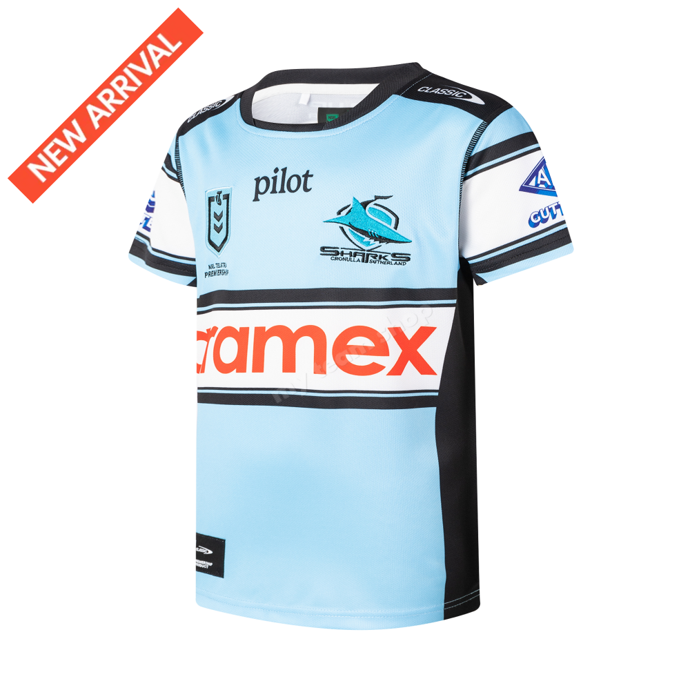 CRONULLA SHARKS 2026 NRL YOUTH HOME JERSEY NRL Retro Jersey