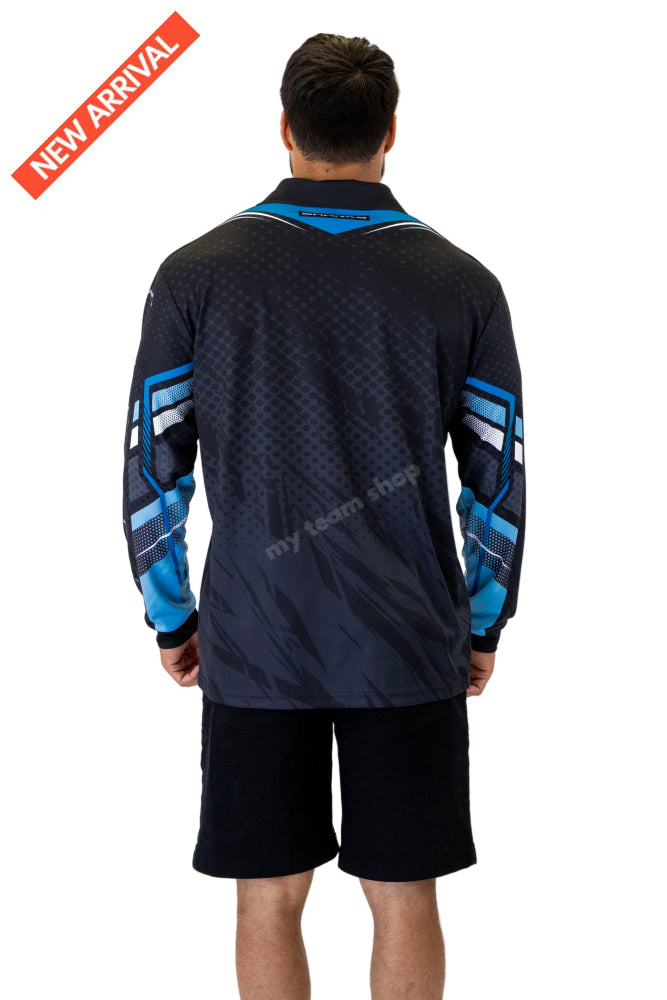 CRONULLA SHARKS NRL ’CYBER’ FISHING SHIRT NRL Fishing Shirt