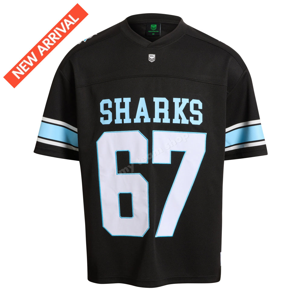 CRONULLA SHARKS NRL GRIDIRON MESH JERSEY NRL Gridiron Jersey