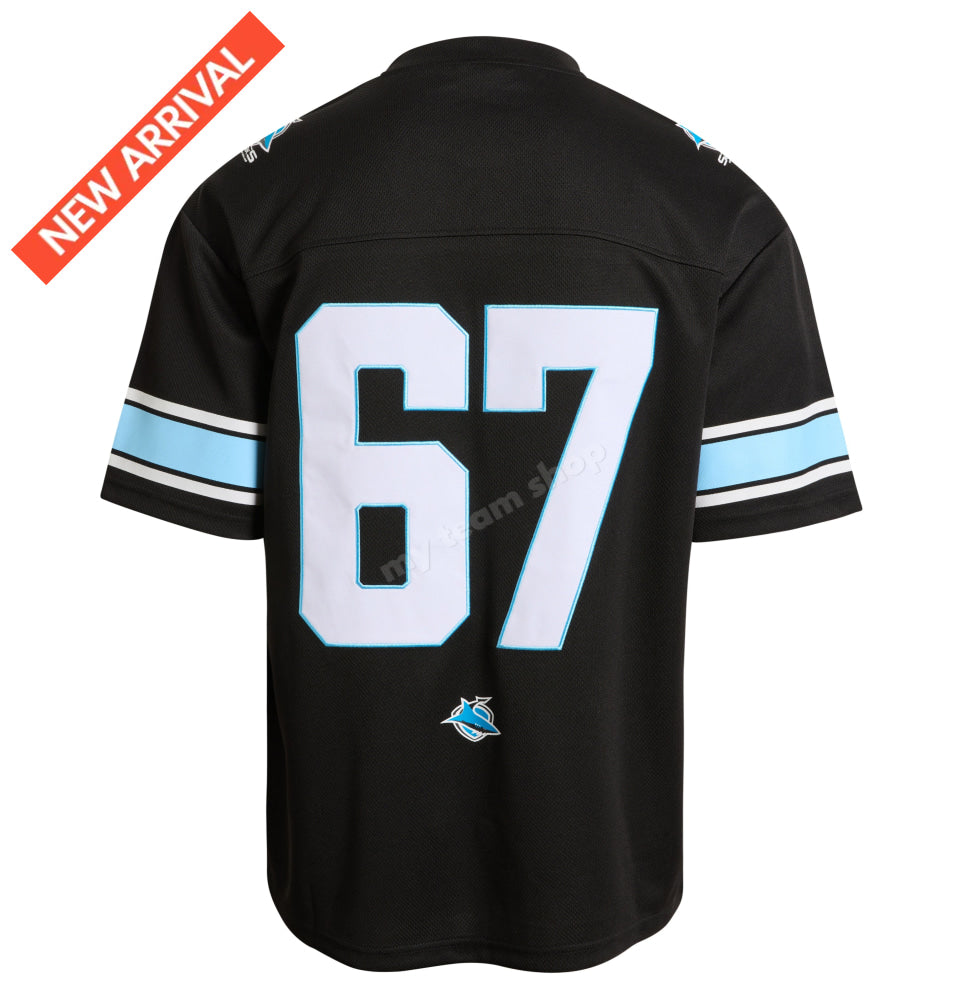 CRONULLA SHARKS NRL GRIDIRON MESH JERSEY NRL Gridiron Jersey