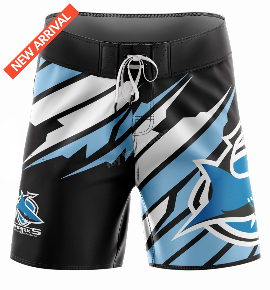 CRONULLA SHARKS NRL ’IGNITION’ BOARD SHORTS NRL Board Shorts