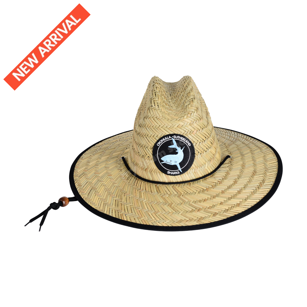 CRONULLA SHARKS NRL RETRO STRAW HAT NRL headwear