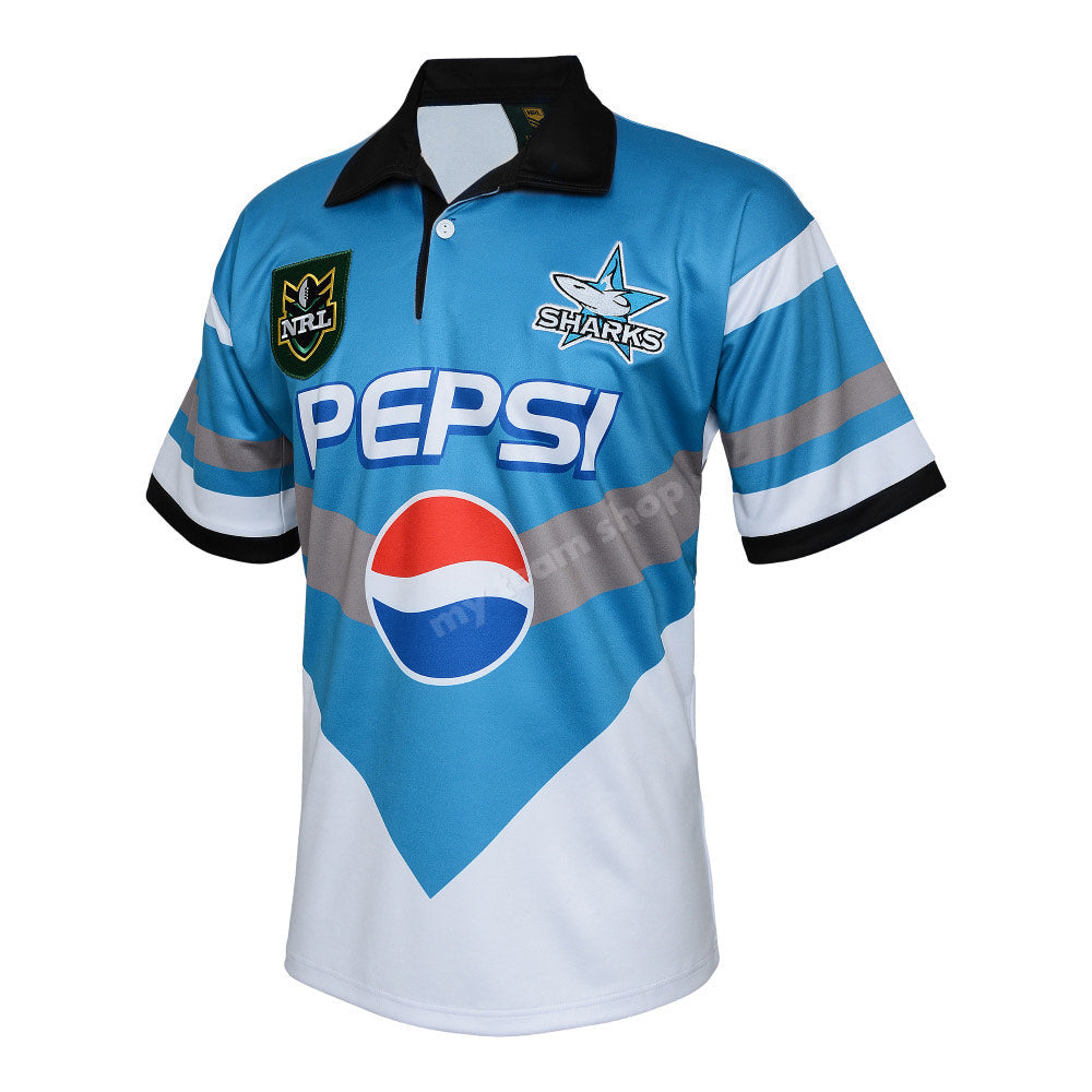 CRONULLA-SUTHERLAND SHARKS 1998 NRL RETRO JERSEY NRL Retro Jersey