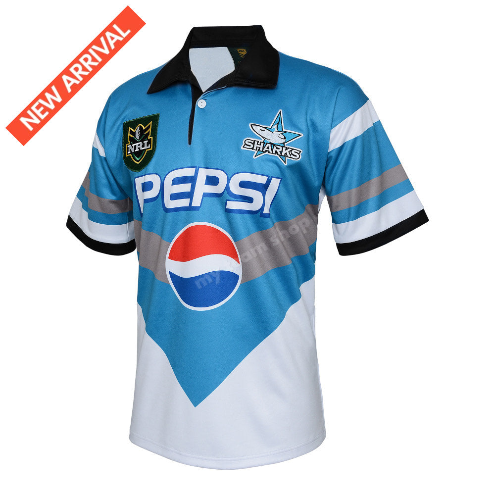 CRONULLA-SUTHERLAND SHARKS 1998 NRL RETRO JERSEY NRL Retro Jersey