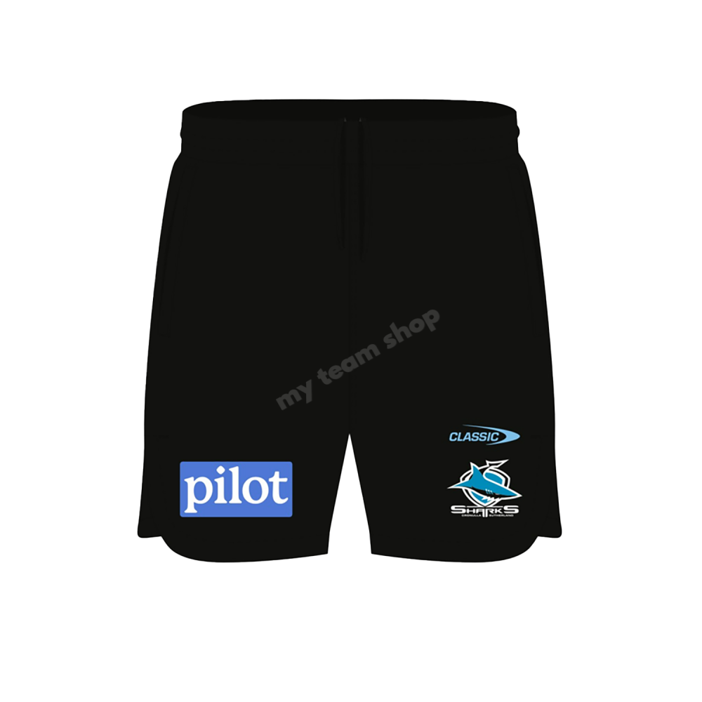 Cronulla-Sutherland Sharks 2024 NRL Training Shorts Shorts