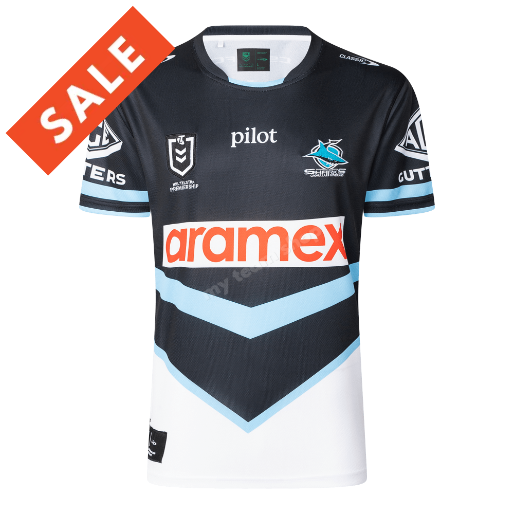 Cronulla-Sutherland Sharks 2025 Nrl Away Jersey Replica Jersey FRONT