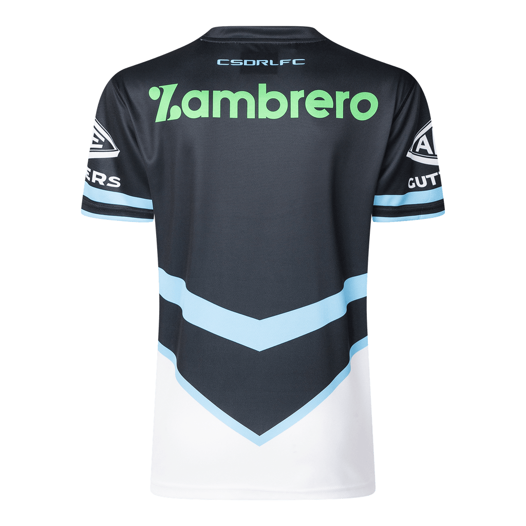 Cronulla-Sutherland Sharks 2025 Nrl Away Jersey Replica Jersey BACK