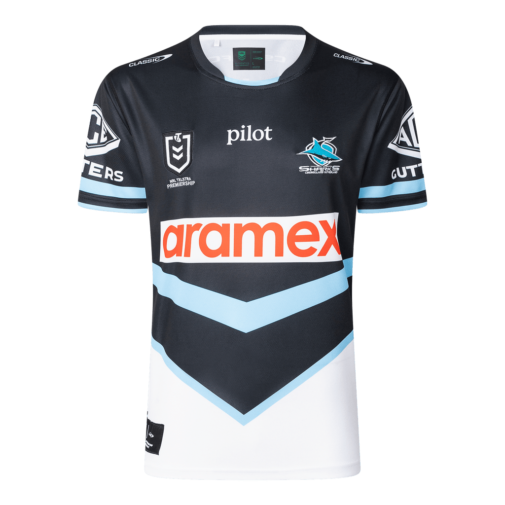 Cronulla-Sutherland Sharks 2025 Nrl Away Jersey Replica Jersey FRONT