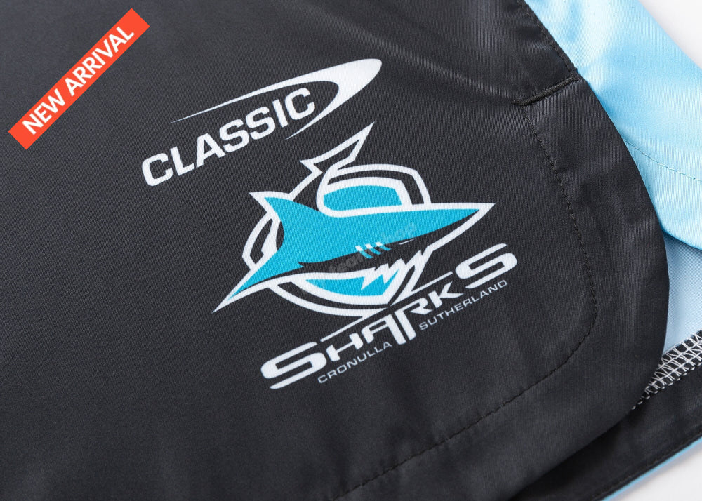 Cronulla-Sutherland Sharks 2025 Nrl Gym Shorts Shorts