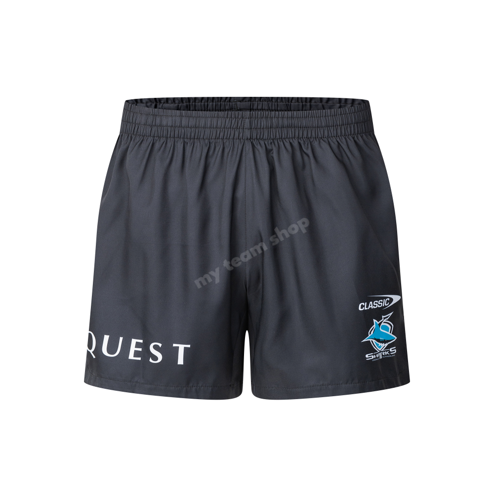 Cronulla-Sutherland Sharks 2025 Nrl Gym Shorts Shorts