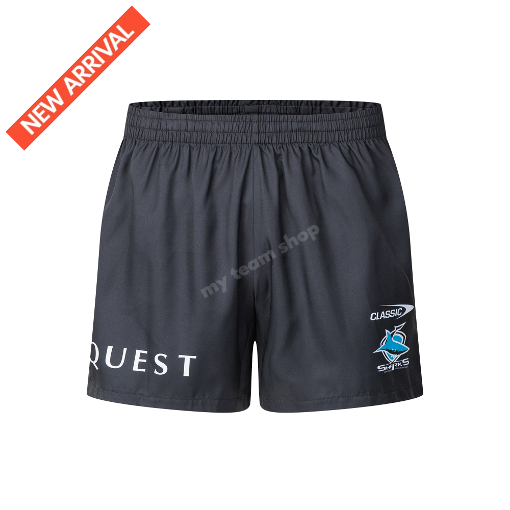 Cronulla-Sutherland Sharks 2025 Nrl Gym Shorts Shorts