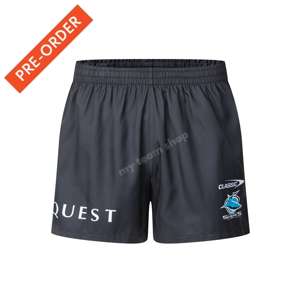 Cronulla-Sutherland Sharks 2025 Nrl Gym Shorts Shorts