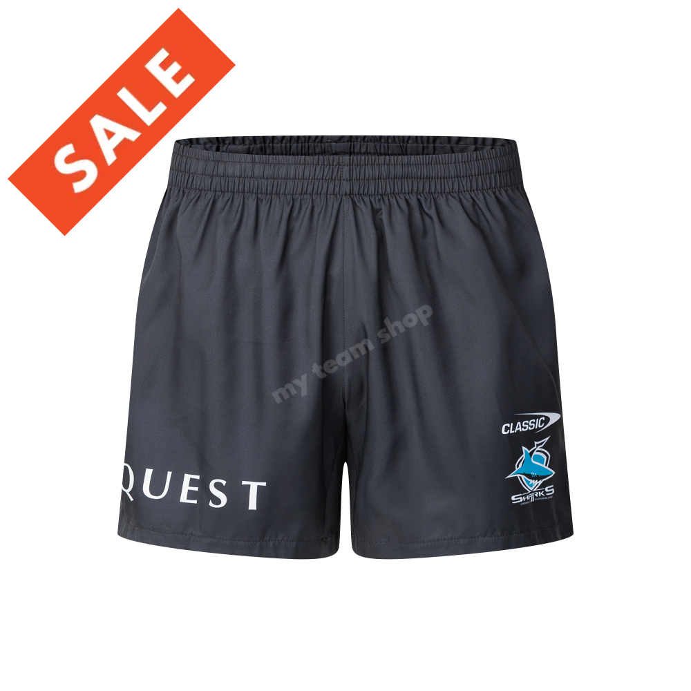 Cronulla-Sutherland Sharks 2025 Nrl Gym Shorts Shorts