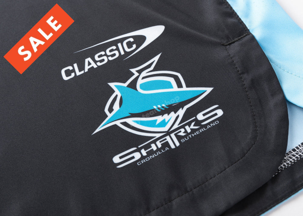 Cronulla-Sutherland Sharks 2025 Nrl Gym Shorts Shorts