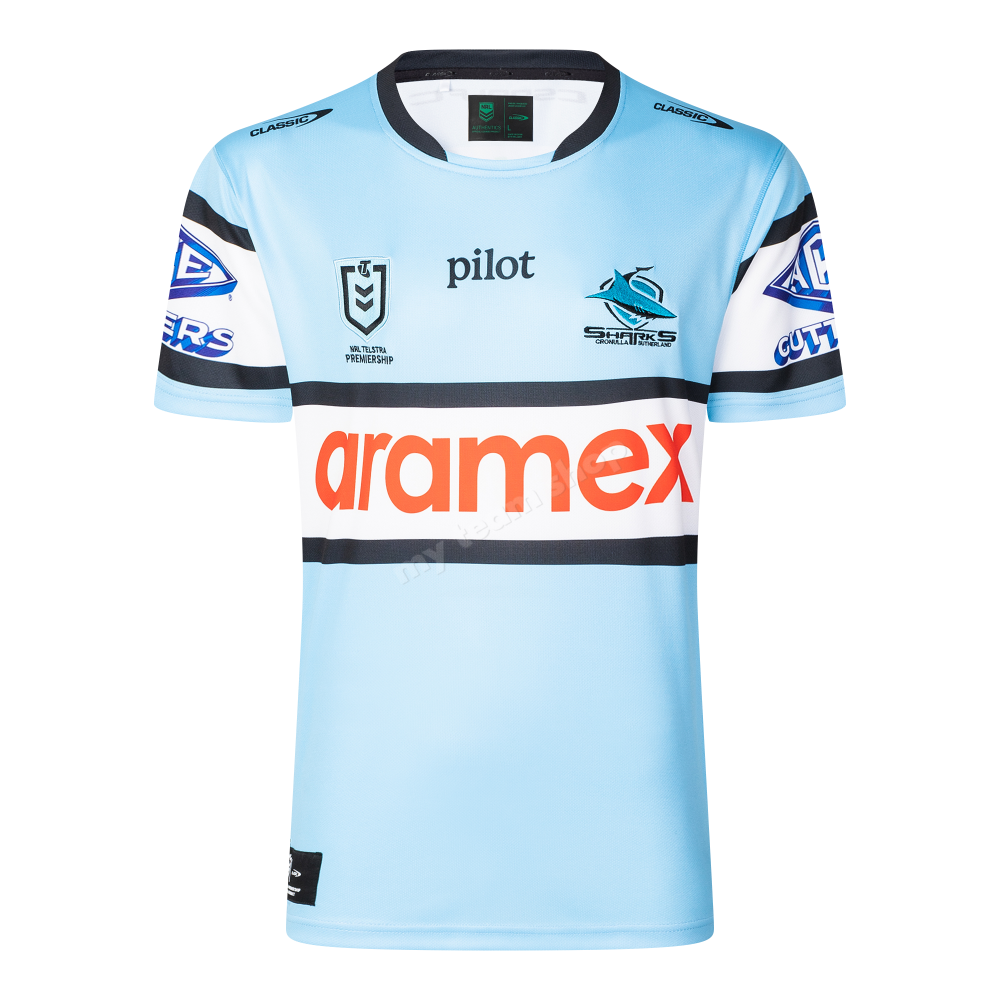 Cronulla-Sutherland Sharks 2025 Nrl Home Jersey Replica Jersey