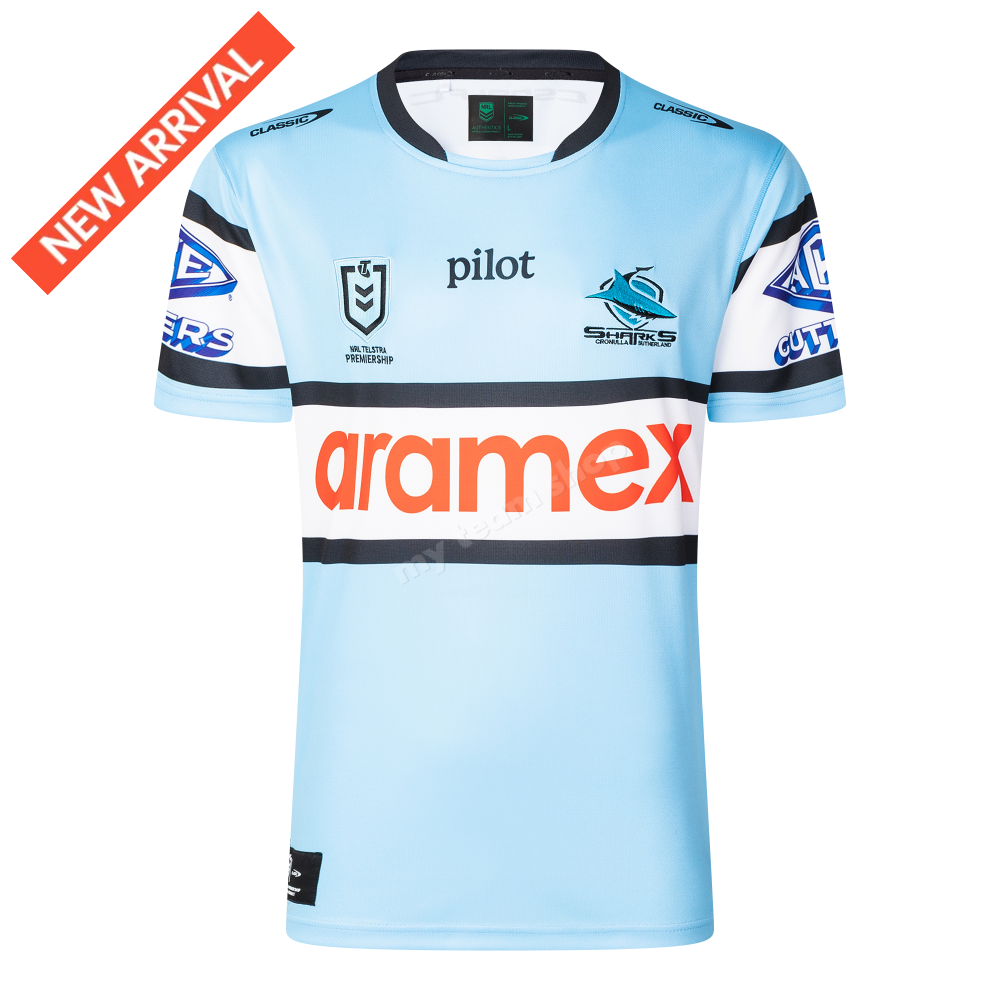 Cronulla-Sutherland Sharks 2025 Nrl Home Jersey Replica Jersey