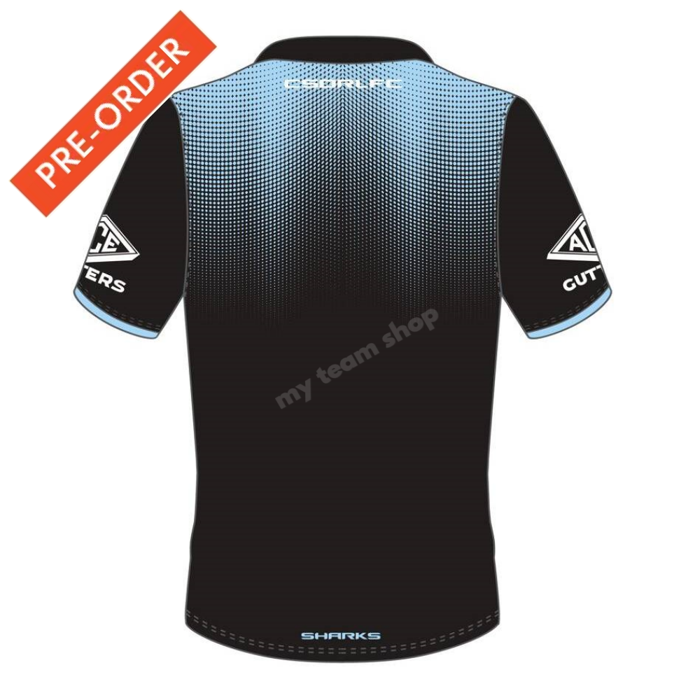 Cronulla-Sutherland Sharks 2025 Nrl Media Polo Media Polo