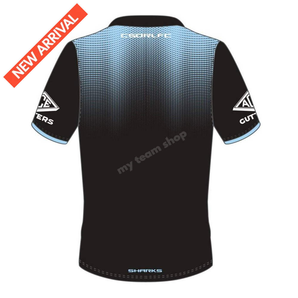 Cronulla-Sutherland Sharks 2025 Nrl Media Polo Media Polo