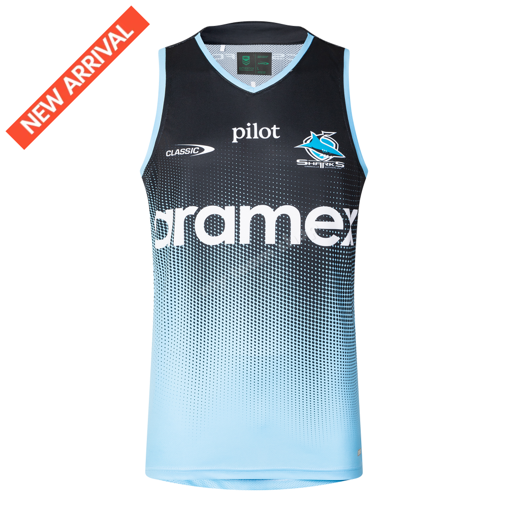 Cronulla-Sutherland Sharks 2025 Nrl Training Singlet Training Singlet