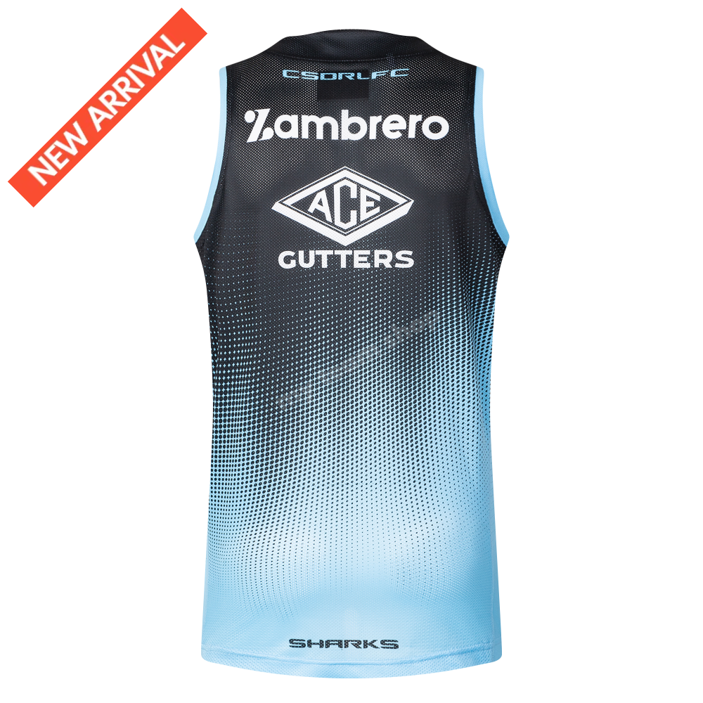 Cronulla-Sutherland Sharks 2025 Nrl Training Singlet Training Singlet