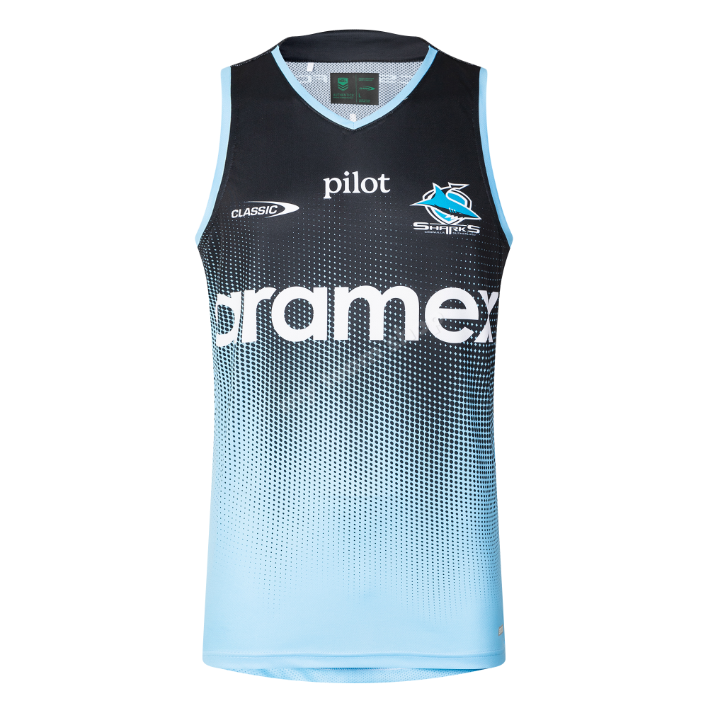 Cronulla-Sutherland Sharks 2025 Nrl Training Singlet Training Singlet