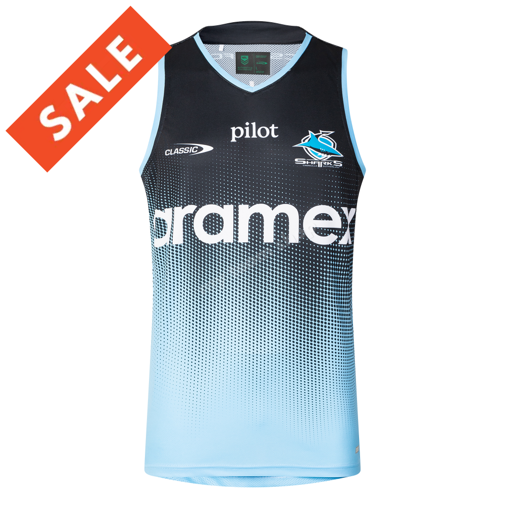 Cronulla-Sutherland Sharks 2025 Nrl Training Singlet Training Singlet