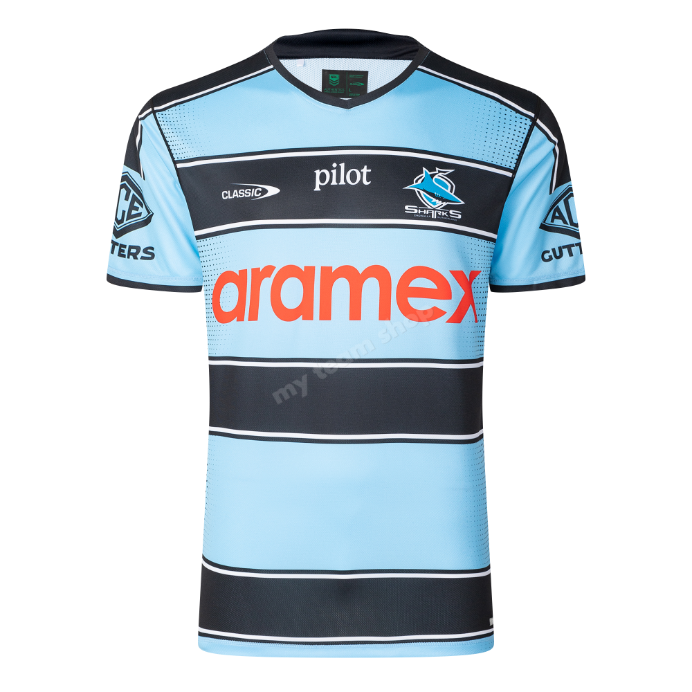 Cronulla-Sutherland Sharks 2025 Nrl Warm Up Tee Warm Up Tee