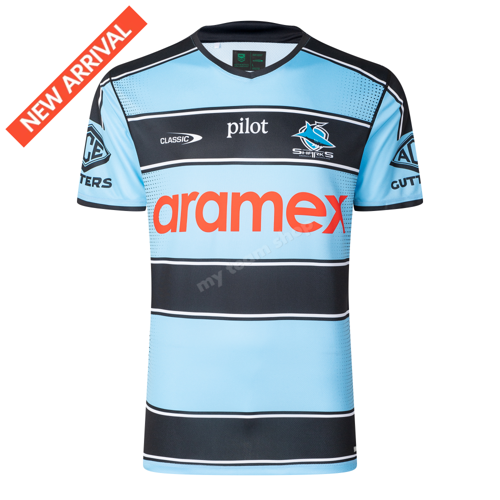 Cronulla-Sutherland Sharks 2025 Nrl Warm Up Tee Warm Up Tee