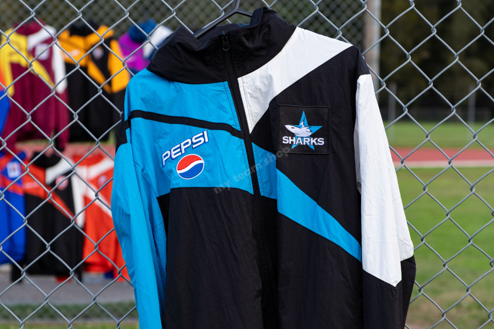 Cronulla Sharks NRL Retro Track Jacket