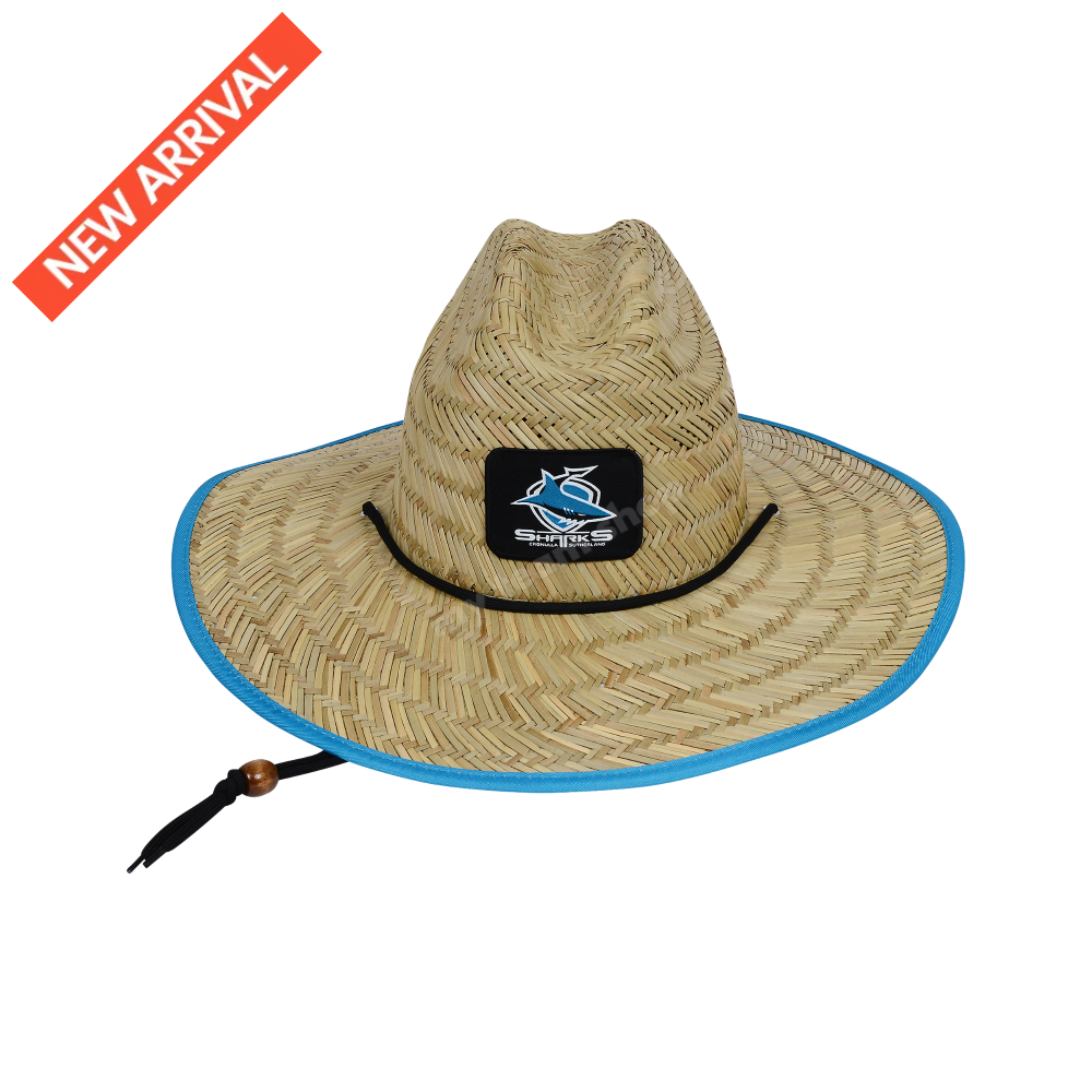 Cronulla-Sutherland Sharks Nrl Straw Hat Headwear