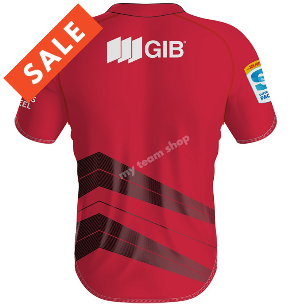 Official Crusaders Super Rugby 2024 Home Jersey