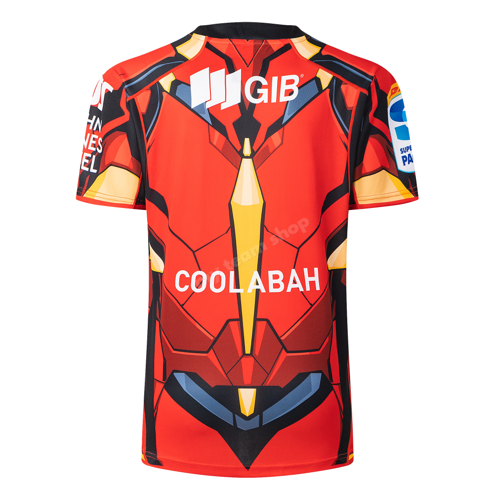 CRUSADERS RUGBY IRON MAN MARVEL JERSEY Rugby Jersey