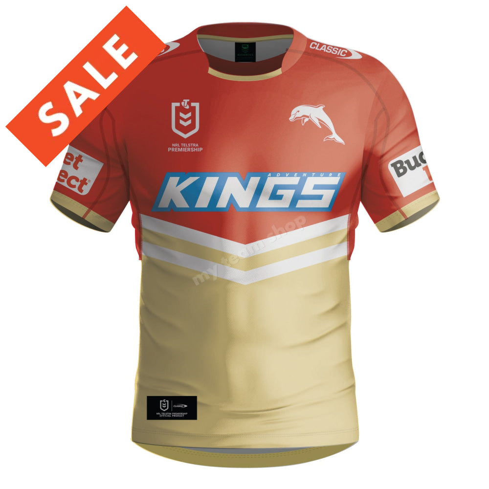 Redcliffe Dolphins 2024 NRL Home Jersey Replica Jersey