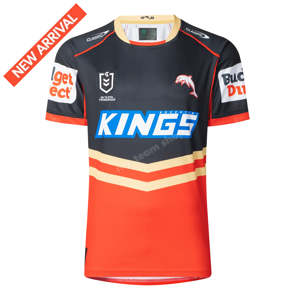 Dolphins 2025 Nrl Away Jersey Replica Jersey