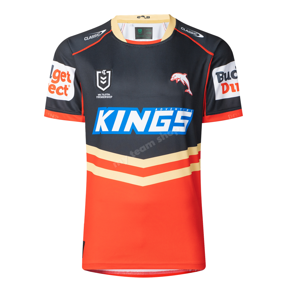 Dolphins 2025 Nrl Away Jersey Replica Jersey