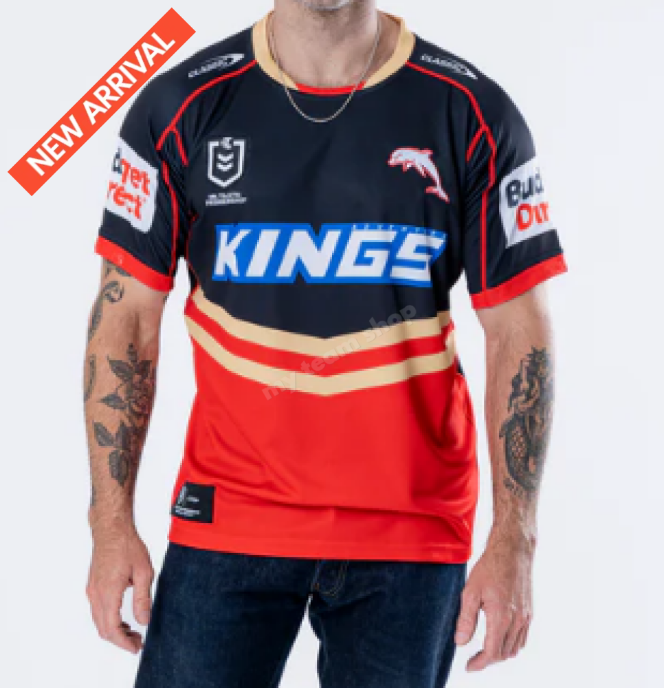 Dolphins 2025 Nrl Away Jersey Replica Jersey