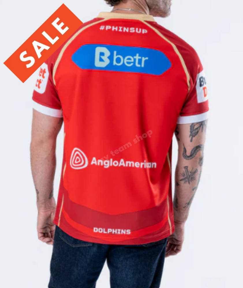 Dolphins 2025 Nrl Home Jersey Replica Jersey