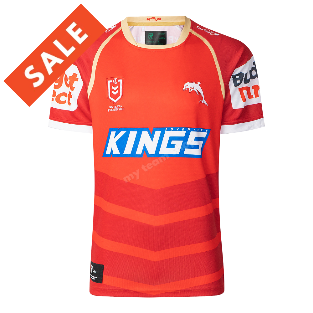 Dolphins 2025 Nrl Home Jersey Replica Jersey