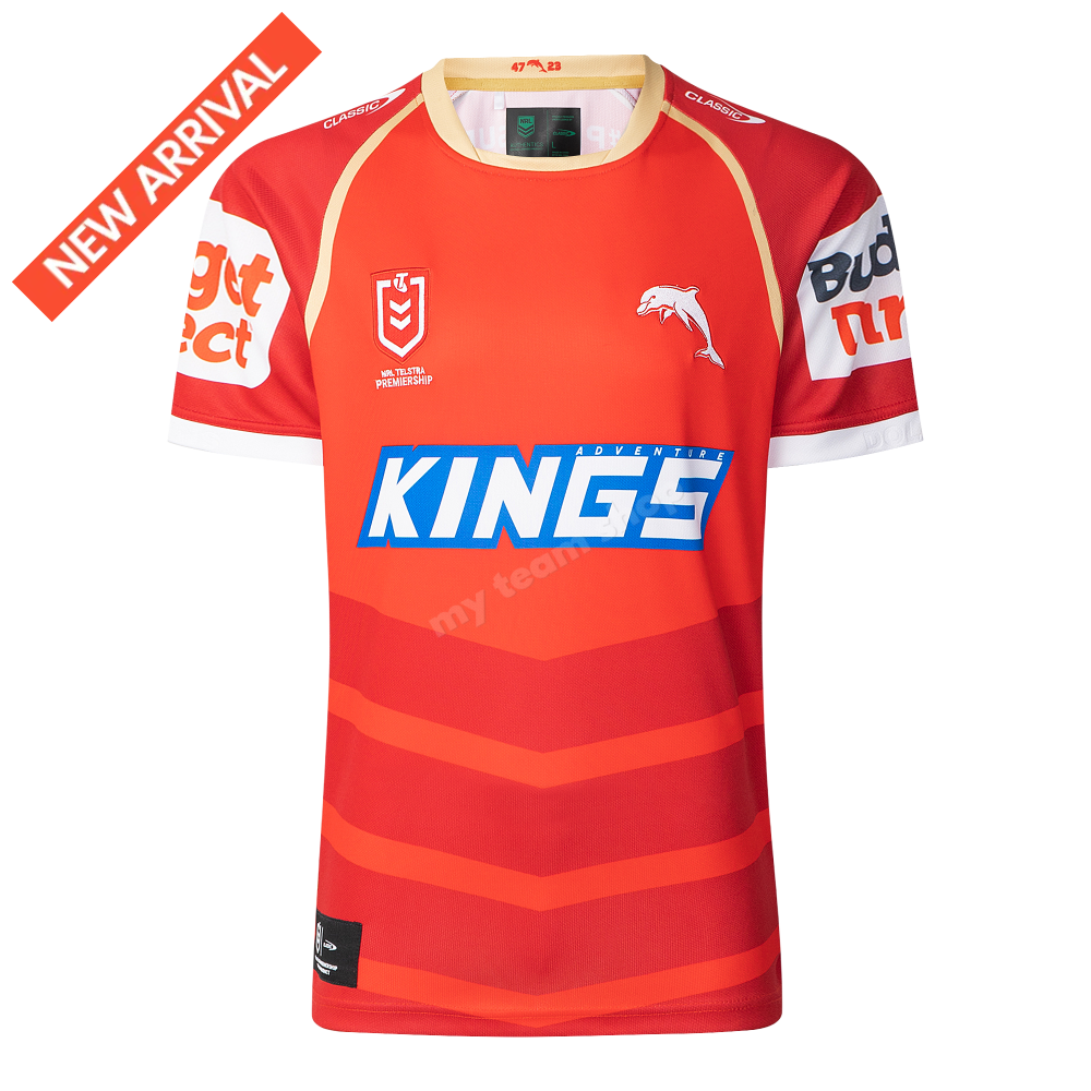 Dolphins 2025 Nrl Home Jersey Replica Jersey