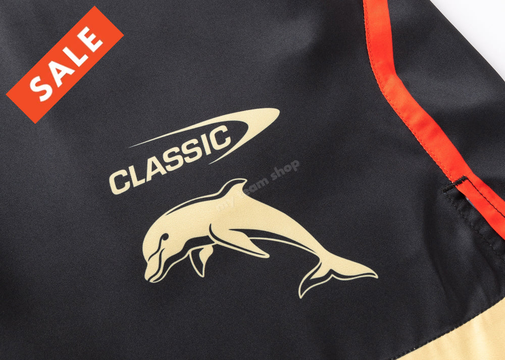 Dolphins 2025 Nrl Mens Gym Shorts Shorts