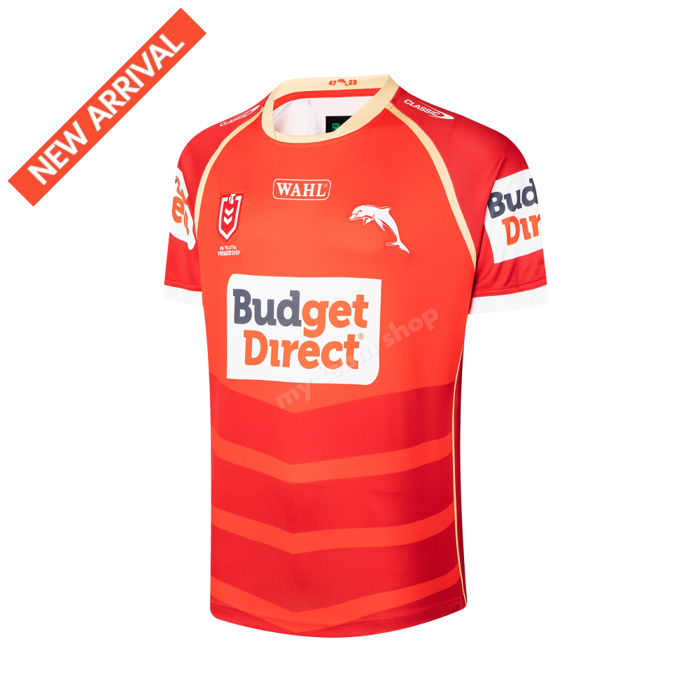 DOLPHINS 2026 NRL MENS HOME JERSEY NRL Replica Jersey