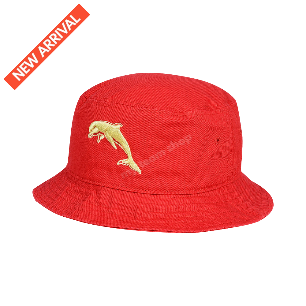 Dolphins Nrl Bucket Hat Headwear