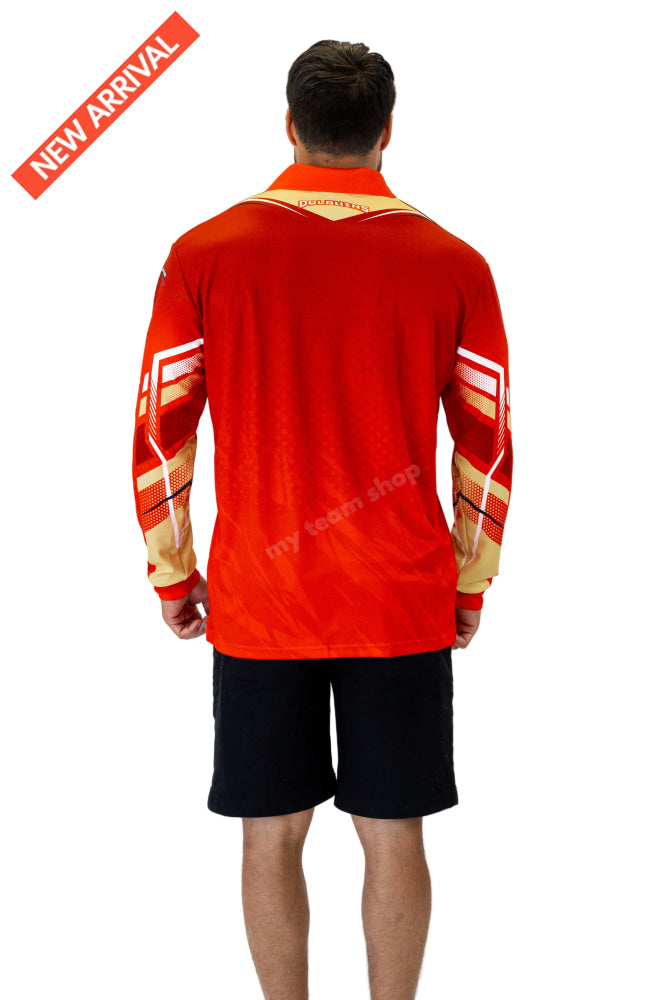 DOLPHINS NRL ’CYBER’ FISHING SHIRT NRL Fishing Shirt