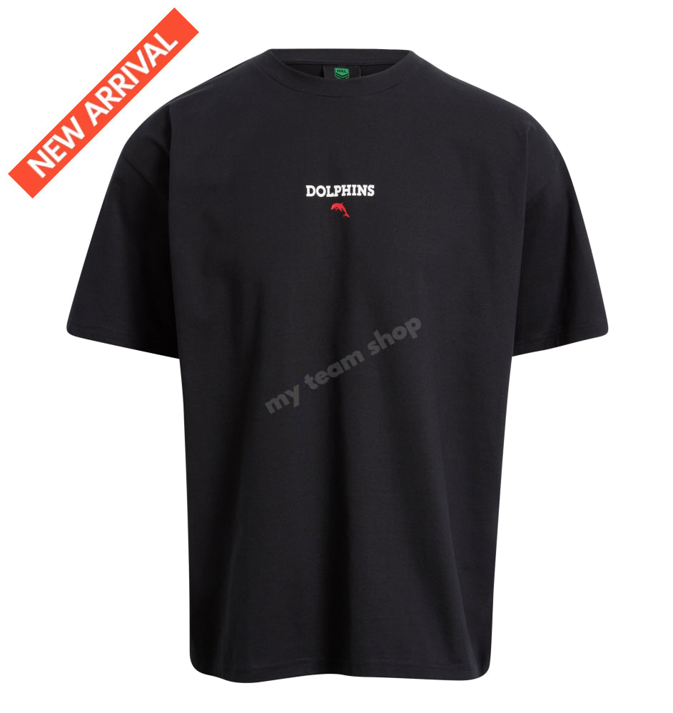DOLPHINS NRL HEAVY WEIGHT CLIP T-SHIRT NRL Heavy Weight T-Shirt